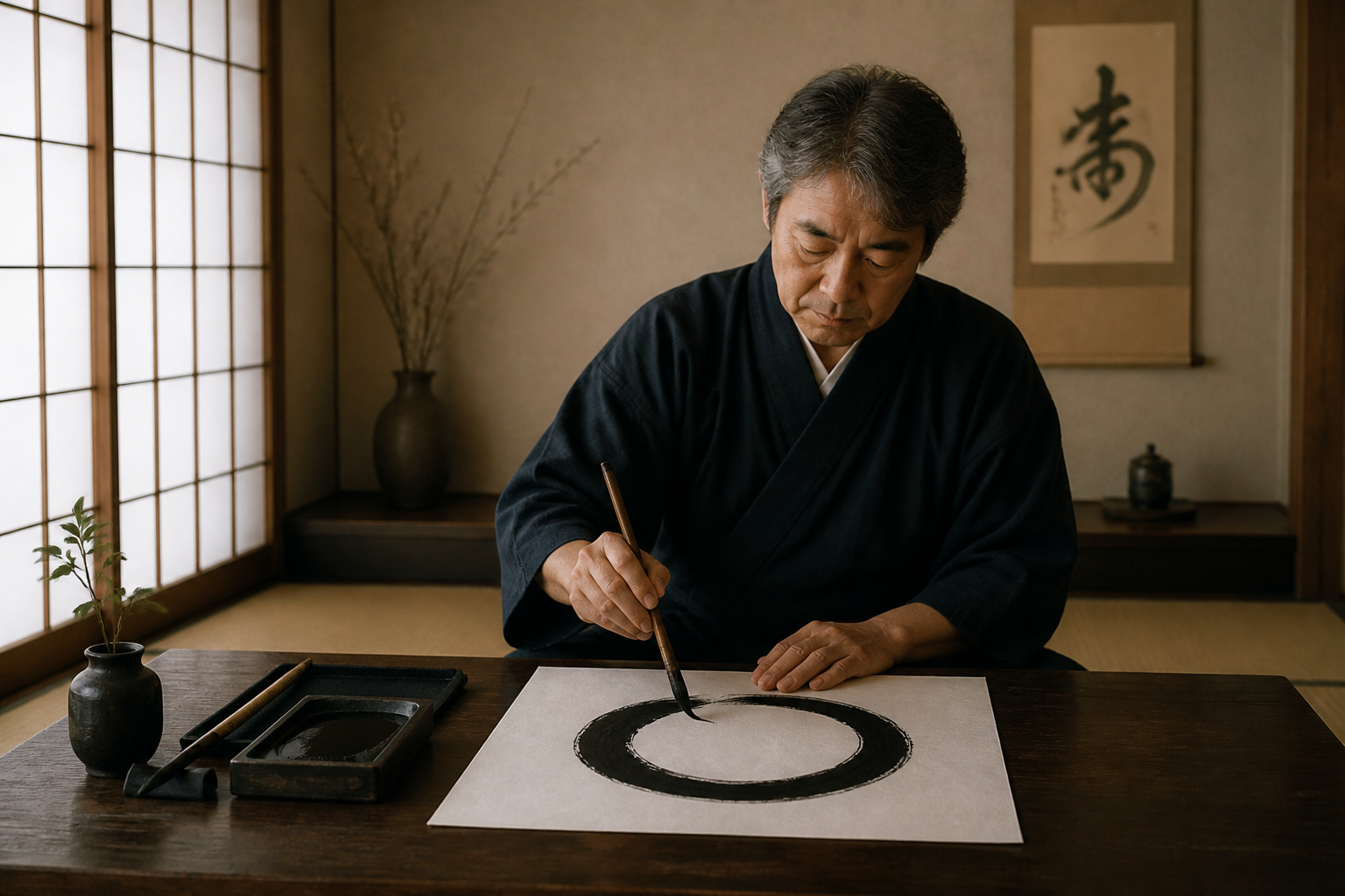 Énso : signification spirituelle, origine zen et symbolisme du cercle
