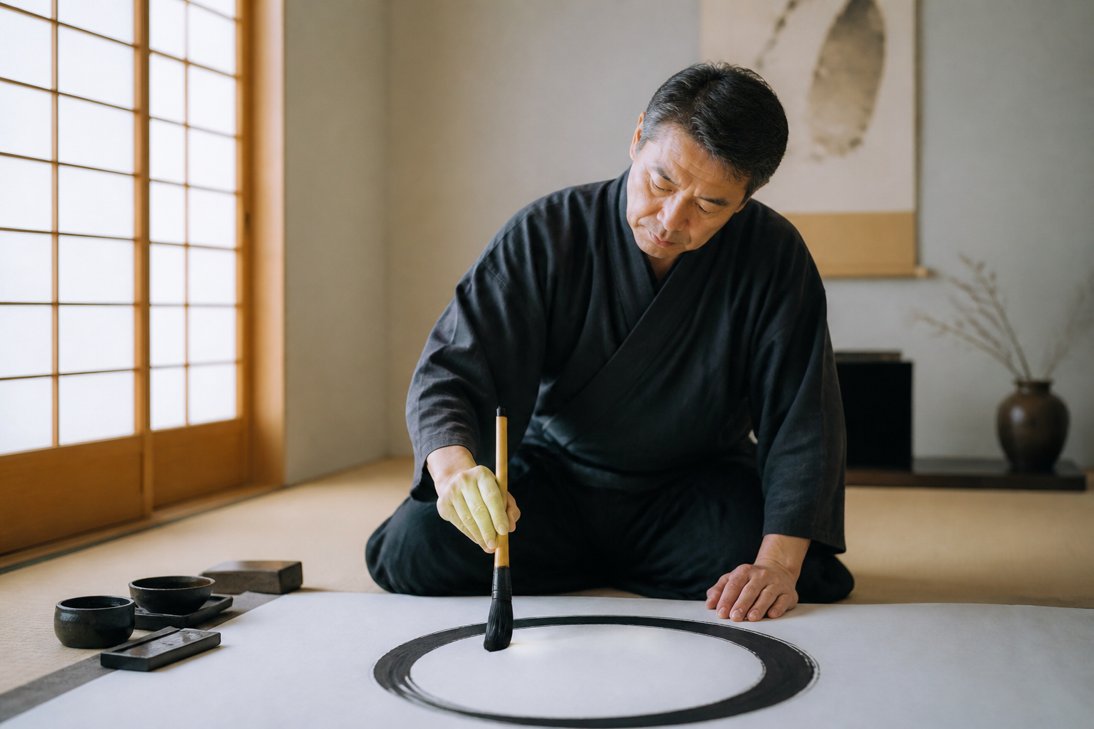 Énso : signification spirituelle, origine zen et symbolisme du cercle