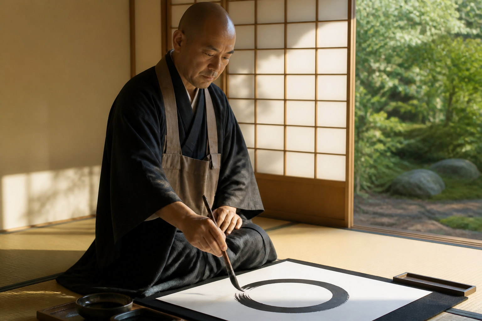Énso : signification spirituelle, origine zen et symbolisme du cercle
