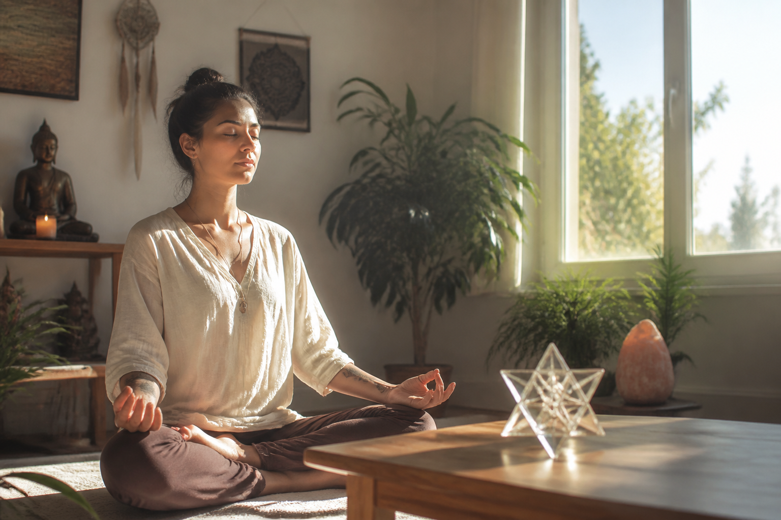 Merkaba : signification spirituelle, géométrie sacrée et symbolisme énergétique