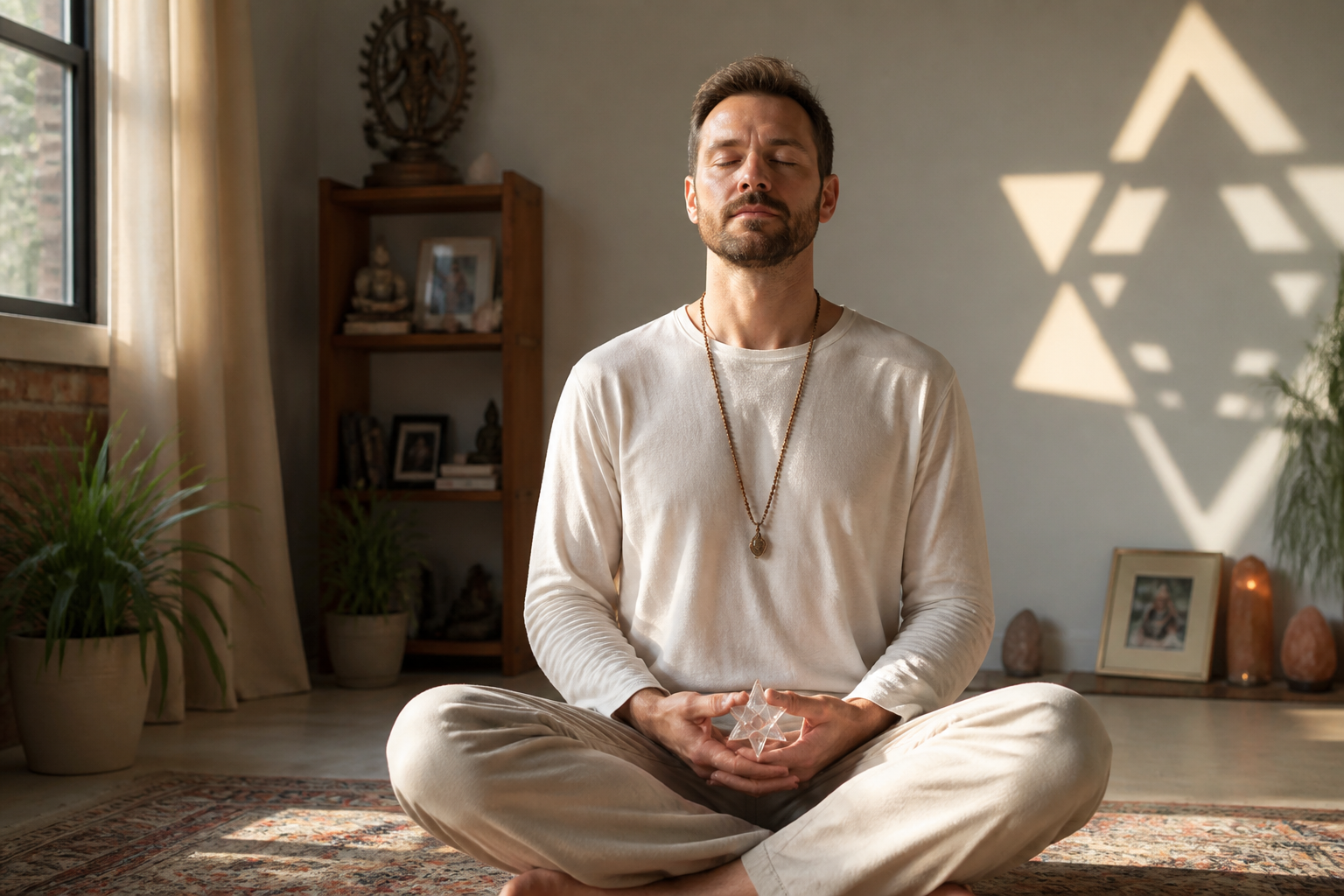 Merkaba : signification spirituelle, géométrie sacrée et symbolisme énergétique