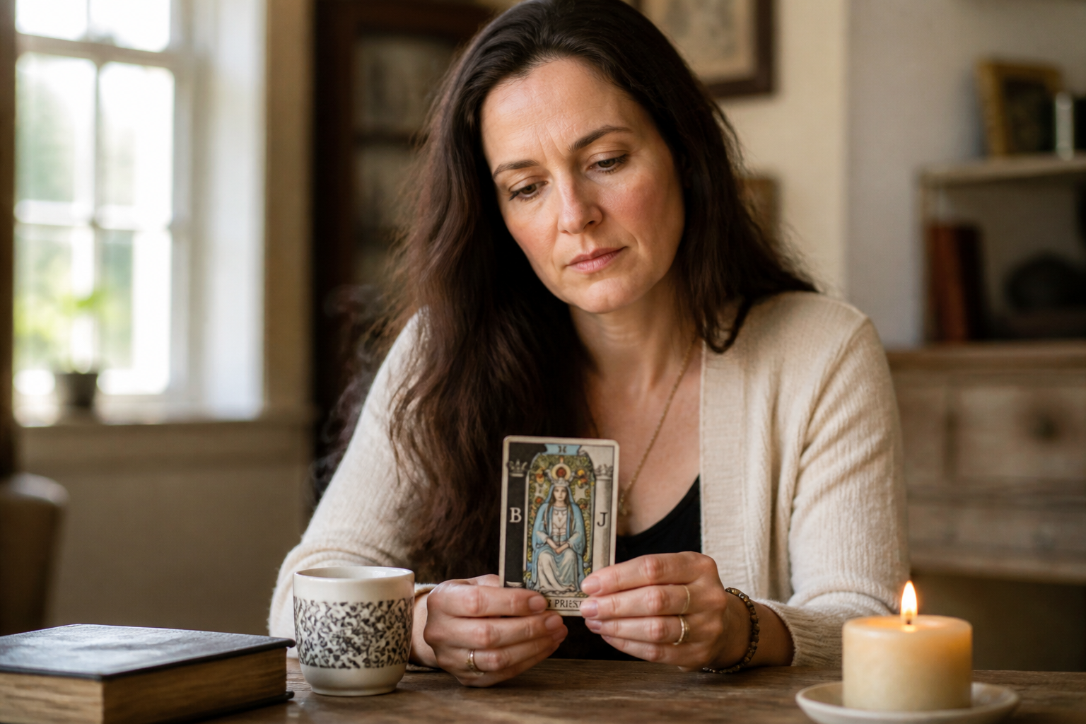 La Papesse dans le tarot : signification, amour et conseils de lecture