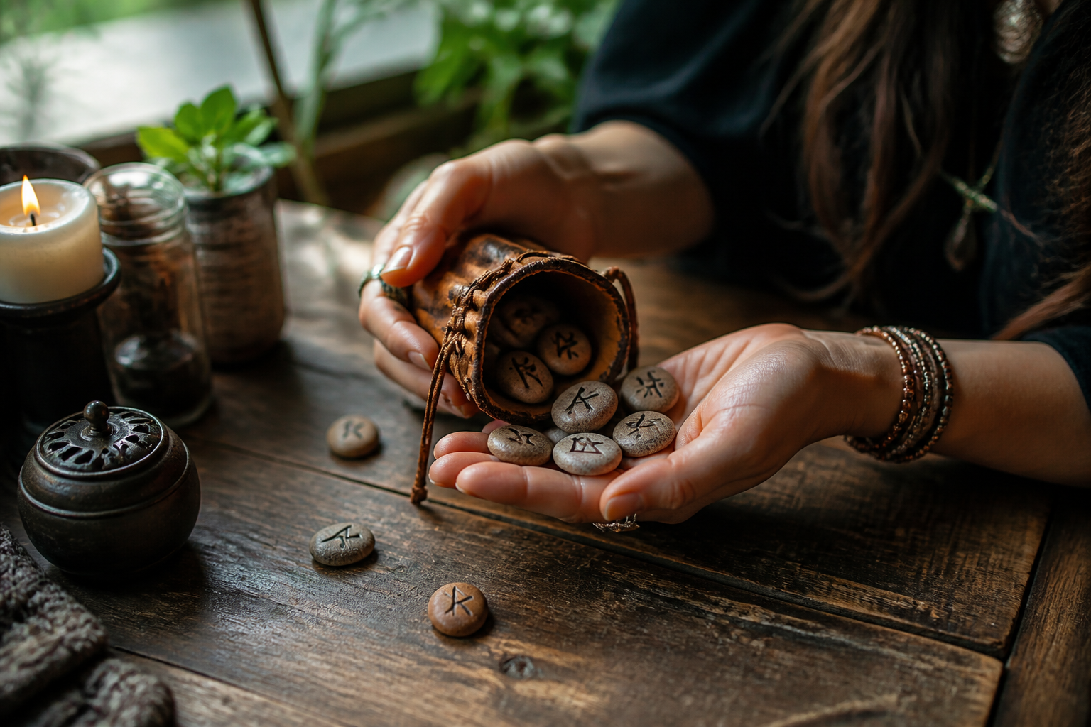 Runes divinatoires : signification des symboles et méthode de tirage