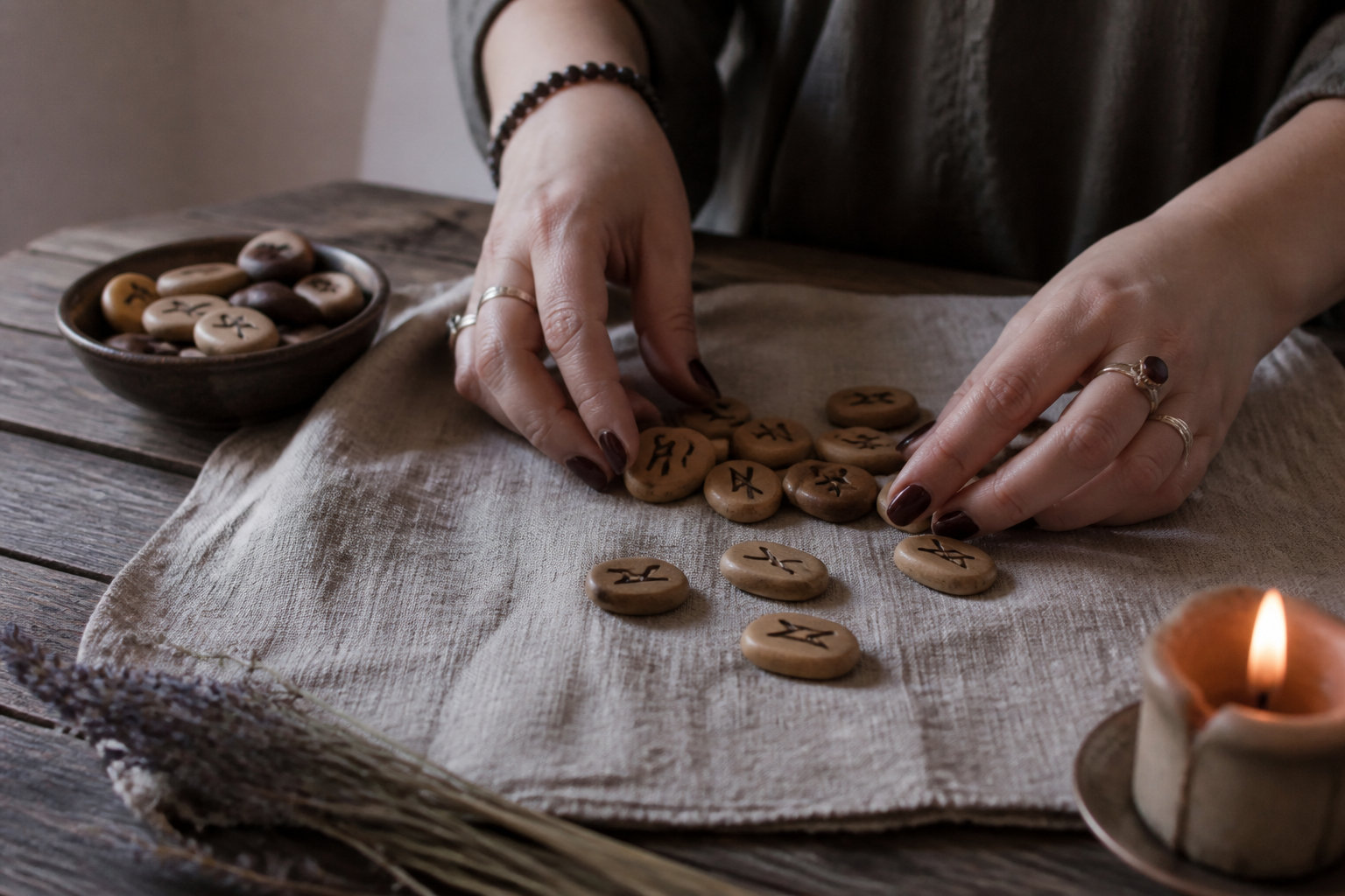 Runes divinatoires : signification des symboles et méthode de tirage
